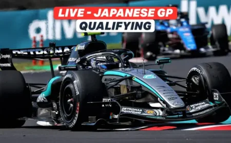 Qualifying F1 Japan: Antonelli Pips Russell as Verstappen Falls Short