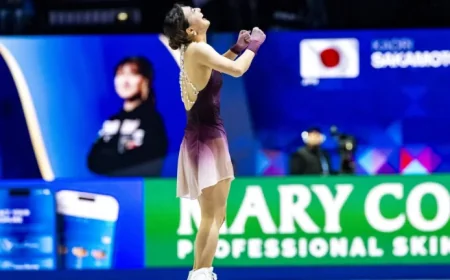Kaori Sakamoto Shines in World Championships Farewell Performance