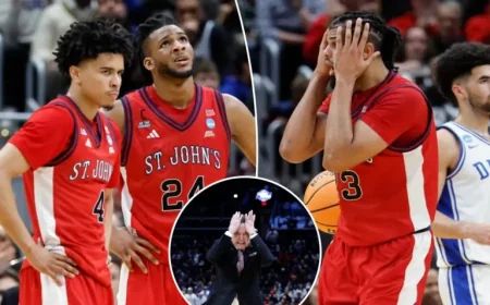 Duke Edges Out St. John’s in Thrilling Sweet 16 Showdown