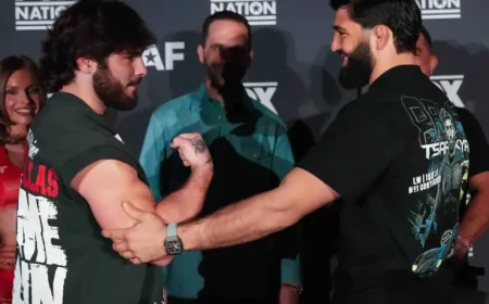 Raf Wrestling at RAF 7: 5 Flashpoints That Could Decide the Poullas–Tsarukyan Rematch