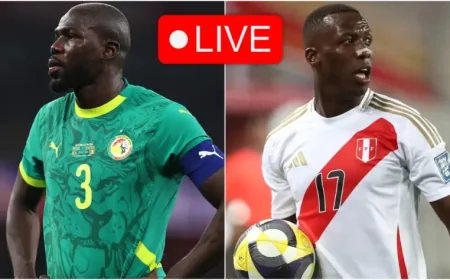 Senegal Vs Peru as the March FIFA window opens: kickoff time, watch options, and the key storylines