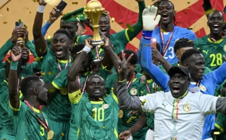 Senegal Foot: Trophy Parade at Stade de France Masks a Revoked Championship