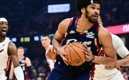 Jarrett Allen Shines in Cavs’ Victory Over Heat