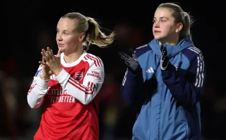 Alessia Russo and Beth Mead surprise Gunner Girls ahead of North London derby