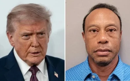 Tiger Woods Stops Giving Rides to Vanessa Trump’s Boyfriend