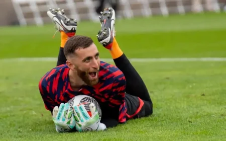 Matt Turner and the borrowed armband: how a goalkeeper became the steady voice in a nervy final