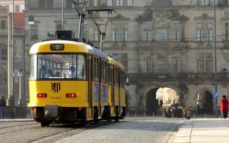 Dresden’s tram museum opens its doors—while a city icon remains sidelined