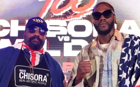 Chisora Vs Wilder: Full Undercard Revealed as Veterans Meet in 50th Bouts