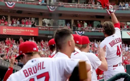 St. Louis Cardinals and the night an eight-run inning rewrote Opening Day