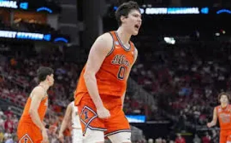 Toyota Center and the night Illinois turned Houston’s grind into a ticket to the Elite Eight
