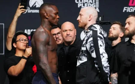 UFC Seattle Results Live: Adesanya Faces Pyfer