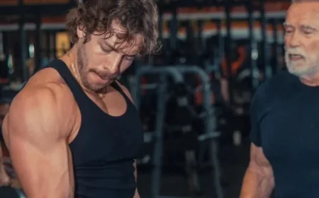 Arnold Schwarzenegger’s Son Debuts in Bodybuilding with 9-Move Push Workout