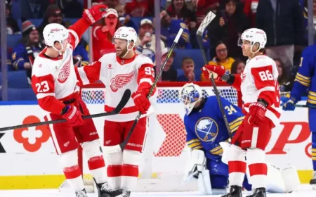 Sabres Standings after the first-period collapse: what the Red Wings loss changes now