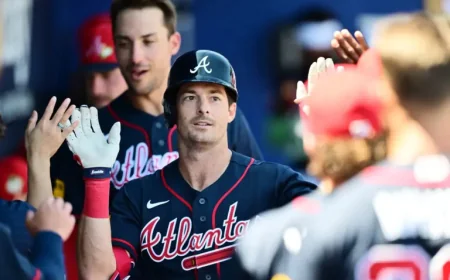 Dominic Smith steps into a new Braves lineup as Atlanta reshuffles after Opening Day