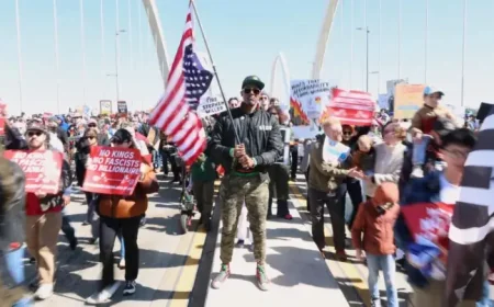 Univision and the ‘No Kings’ protests: in St. Paul, a crowd tests the meaning of dissent