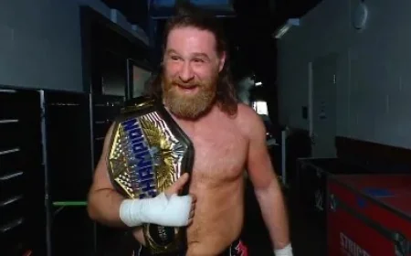 Sami Zayn Claims United States Championship with Assist