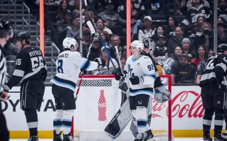 Logan Cooley Scores Twice as Mammoth Cruise Past Kings to Pad Western Wild-Card Lead