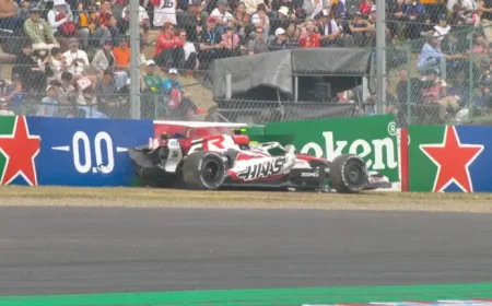 Japan Gp: Bearman crash, Antonelli leads as Safety Car reshuffles Suzuka order