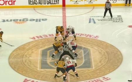 Capitals Triumph Over Knights 5-4 in Thrilling Shootout Victory