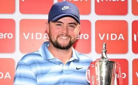 Dp World Tour: Alex Fitzpatrick wins first title at Hero Indian Open – a week after brother Matt’s PGA Tour triumph