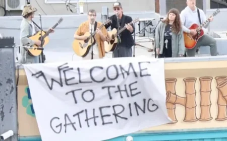 Weezer Rocks Rooftop with Surprise Performance for ‘The Gathering’ Tour Kickoff