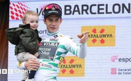 Jonas Vingegaard Secures Victory, Maintains Lead at Volta a Catalunya