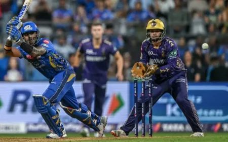 Kkr Vs Mi: Five Debuts, a Grassier Wankhede and a Toss That Changed the Game