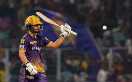 Rinku Singh’s Rare 21-Ball Stay: Only 2nd Time in Three Years Sparks Debate After KKR’s 220