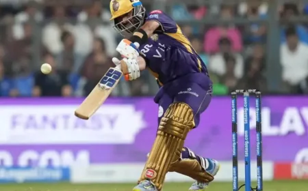 Ajinkya Rahane: MI vs KKR, IPL 2026 Opener Marred by Injury and Instant Leadership Shift
