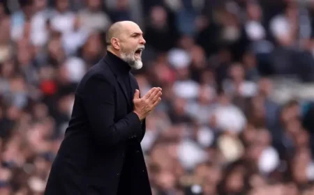 Igor Tudor’s 44-day reign ends as Tottenham scramble to avert relegation