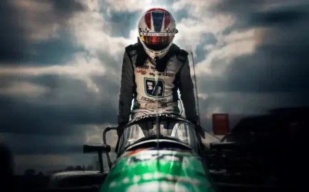 Graham Rahal charges onto Barber front row fight after tire gamble secures P3 start