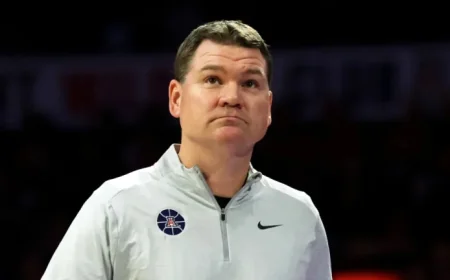 Coach Celebrates Reaching Final Four Milestone