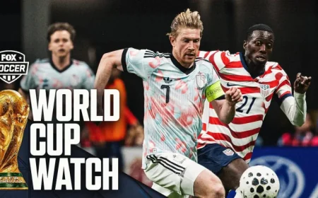 USA-Belgium Jerseys Clash Distracts Players with Unappealing Colors