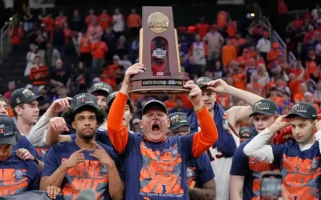 Mens Final 4 2026: Illinois punches ticket, set to face UConn after Iowa win