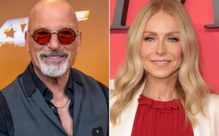 Howie Mandel Defends Comedians, Struggles with Kelly Ripa Apology