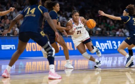 UConn and Auriemma Secure 25th Final Four Spot with 70-52 Win Over Notre Dame