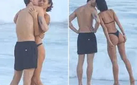 Shawn Mendes and Bruna Marquezine Caught in Romantic Beach Moments — 3 Reveals
