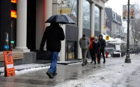 Neige Alert: Freezing Rain, Sleet and Snow Set to Complicate Quebec Commute