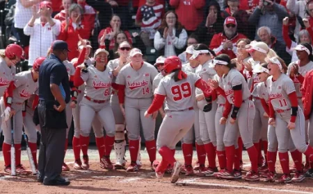 Huskers Secure Series Win with Four Homers Against No. 7 Bruins