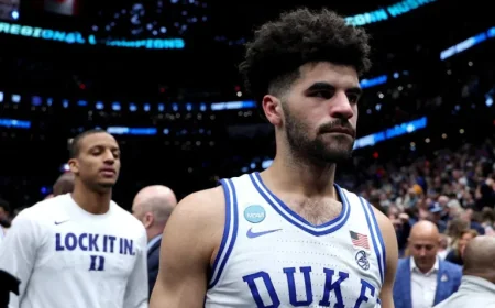 Cayden Boozer Admits Fault for Duke’s Season-Ending Turnover