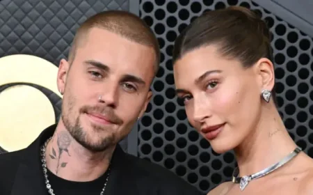 Hailey Bieber Cuddles Up With Justin Bieber as Family Snap Sparks Tender Moment