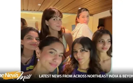 Sara Arjun draws attention at Wankhede as IPL 2026 spotlight turns to celebrity matchday moments