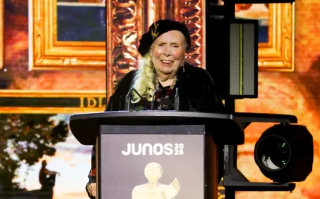 Joni Mitchell Praises Mark Carney as a Blessing