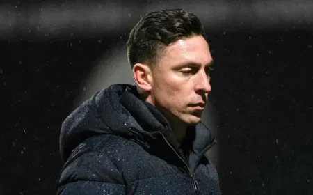 Ayr United rocked: Manager Brown exits after nine-game winless run