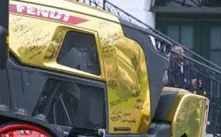 John Deere and the Moment a ‘Beautiful Tractor’ Stole the Spotlight at the White House