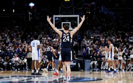 Connecticut Shocks Duke, Braylon Mullins Leads Team to Final Four
