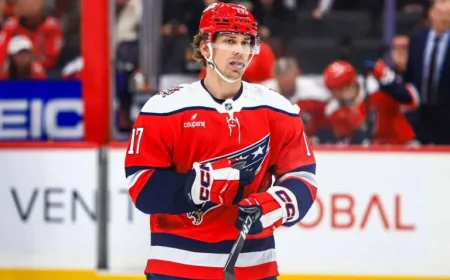 Capitals Celebrate Crucial Victory Over Vegas, Earning Season’s Key Two Points
