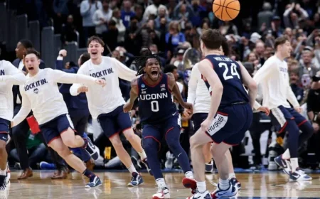UConn Dominates Men’s Final Four with Unmatched Lineup