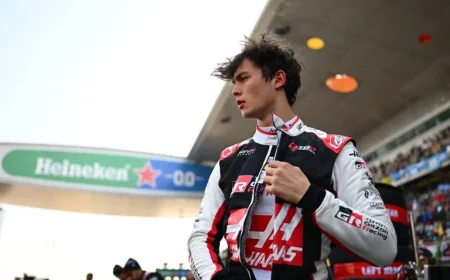 Haas Encourages Bearman After 50G Crash at Suzuka