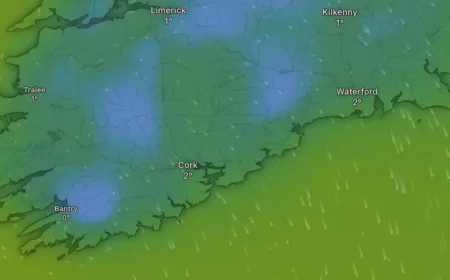 Ireland Easter Weather Forecast: Unsettled, wet and a risk of a sharp freeze